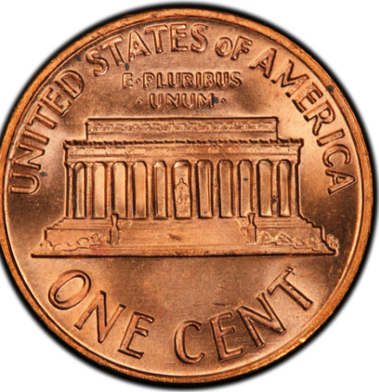 1971 D Lincoln Memorial BU Brilliant Uncirculated 1C From š„OBW Bank Rollš„