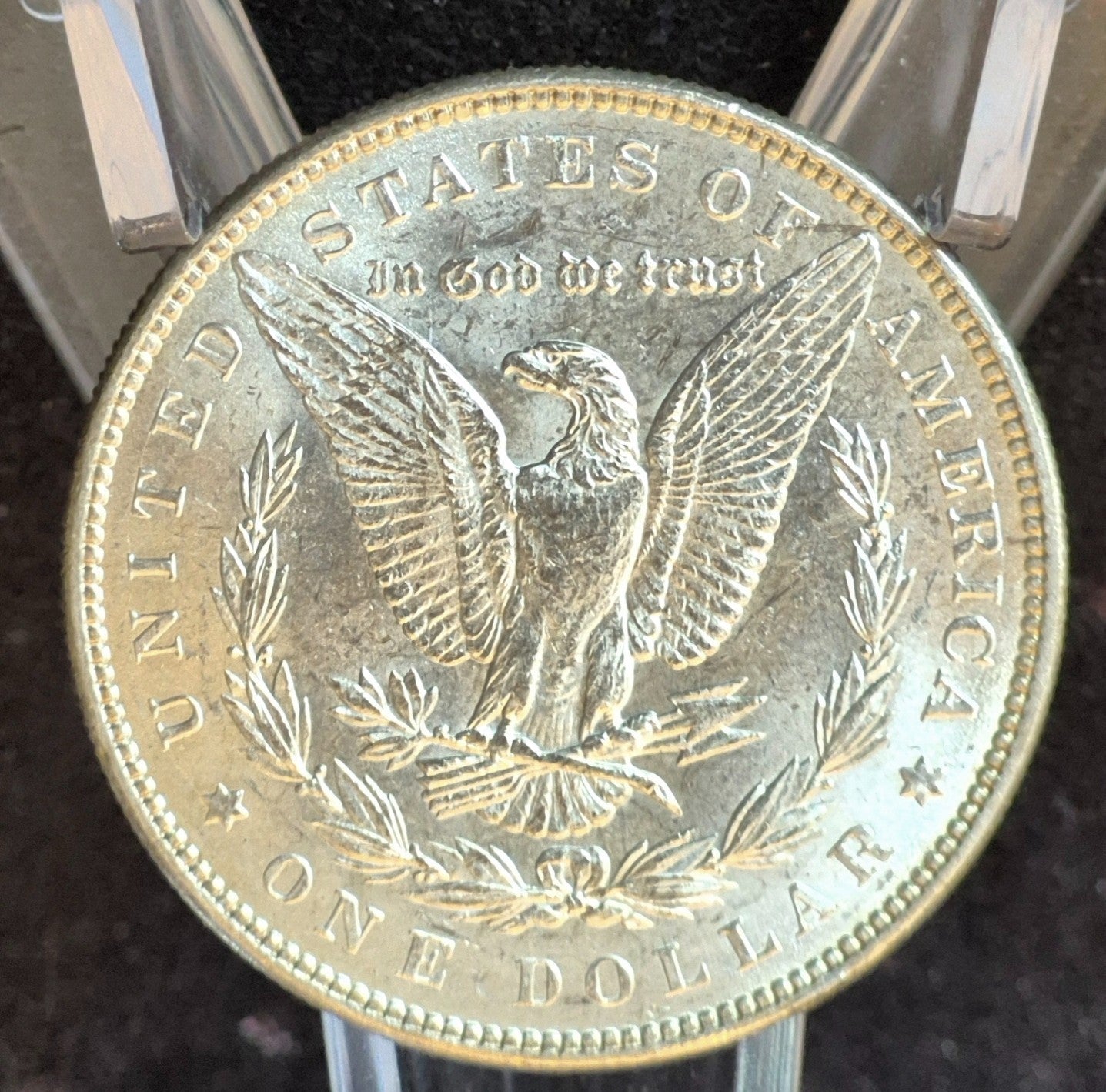1887-P Morgan 90% Silver Dollar BU Gem, Rev Die Crack, Vam Hunters, Rare Vam 3-A