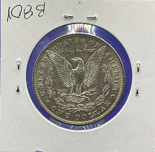 1879 Morgan 90% Silver Dollar Gem Shiny, Bright, Well Struck 2nd Year Coin