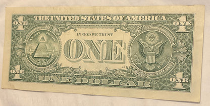 Star Note Birthday - February 24, 1987 Serial # 02241987 Anniversary Special Day