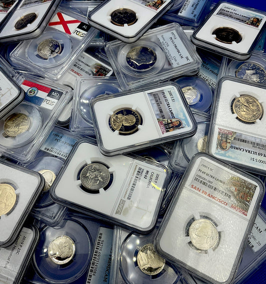 PROOF COINS - 💰 PCGS or NGC Graded U.S. Mint Silver Clad 💰 Bonus Discounts