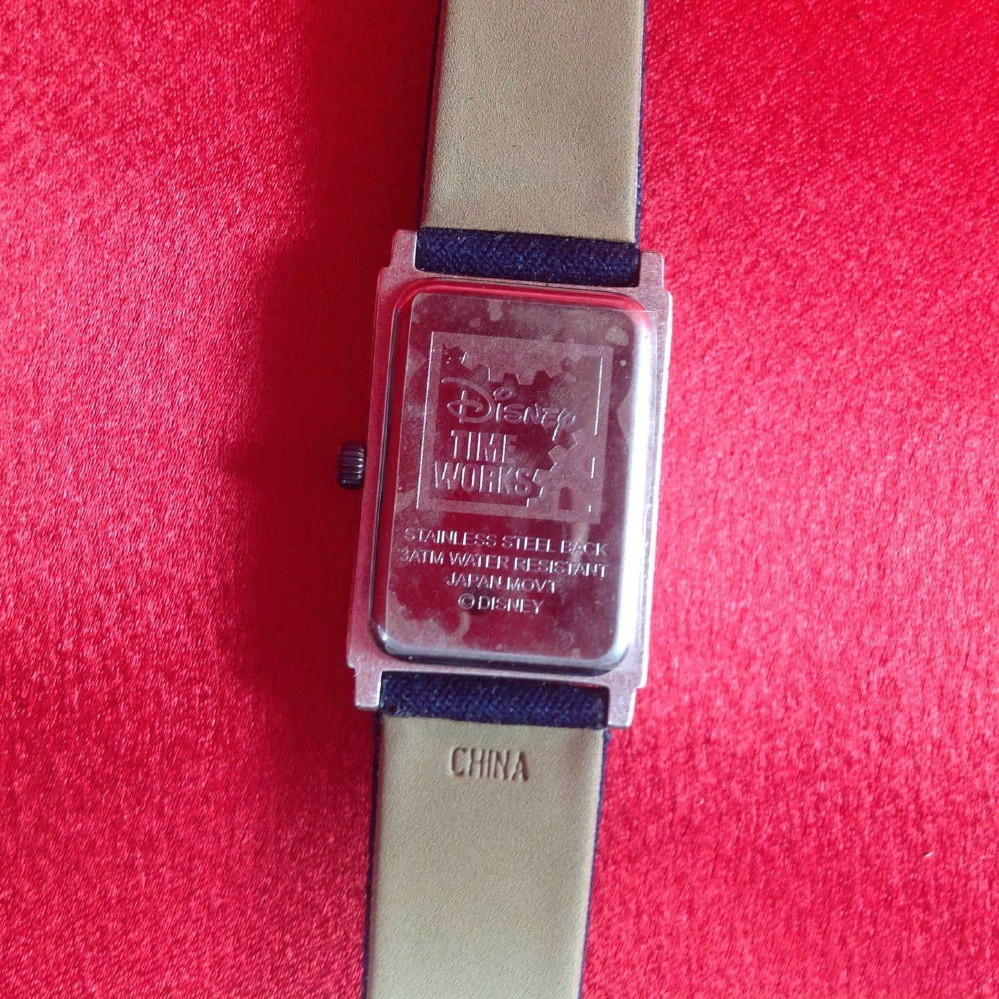 1990's NEW Mickey Mouse Watch An American Flag Wristwatch USA Flag Disney