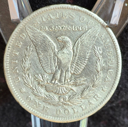 1891-O Morgan Dollar XF-AU Circulated Details 90% Silver $1 U.S Coin Harder Date