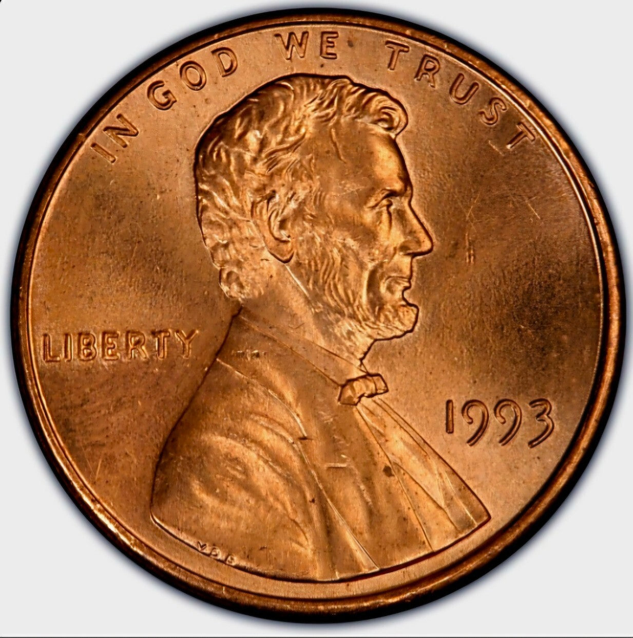 1993 P Lincoln Memorial BU Brilliant Uncirculated 1C From 🔥OBW Bank Roll🔥