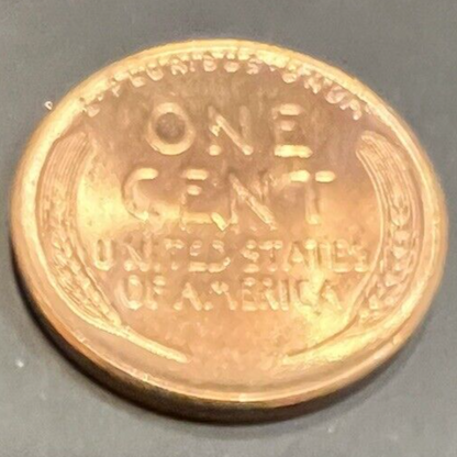 ✅ 1958 P Lincoln Wheat Cent Choice BU 1c BRILLIANT UNCIRCULATED From OBW Roll
