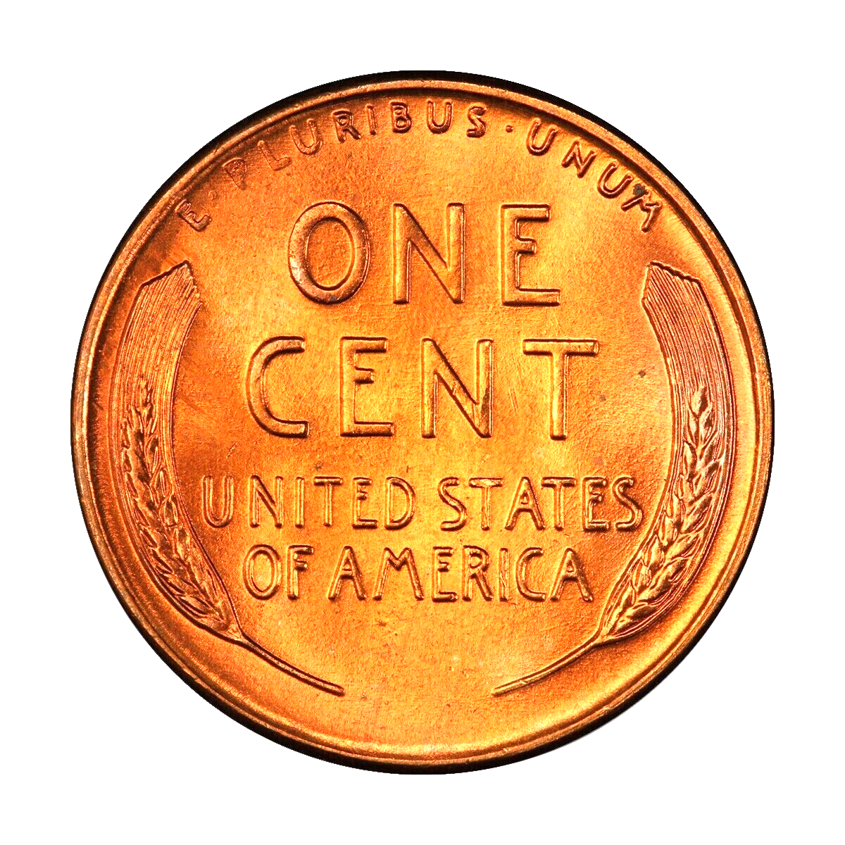 ✅ 1958-D Lincoln Wheat Cent GEM BU 1c BRILLIANT UNCIRCULATED From OBW Roll