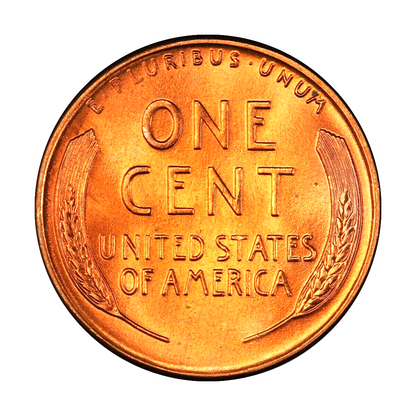 ✅ 1958-D Lincoln Wheat Cent GEM BU 1c BRILLIANT UNCIRCULATED From OBW Roll