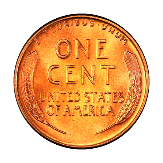 ✅ 1958-D Lincoln Wheat Cent GEM BU 1c BRILLIANT UNCIRCULATED From OBW Roll