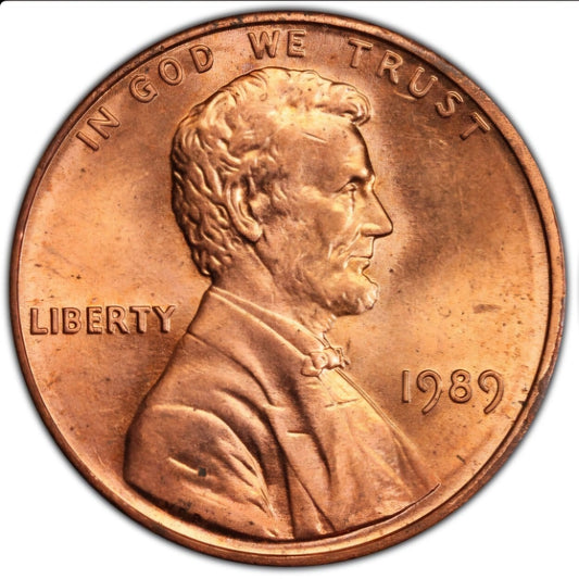 1989 P Memorial BU Brilliant Uncirculated 1C 🔥From OBW Bank Roll🔥