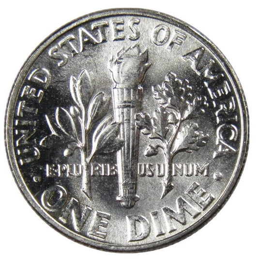 🔥1960 (P) Brilliant Uncirculated Roosevelt Dime 90% Silver BLAST WHITE  US Coin