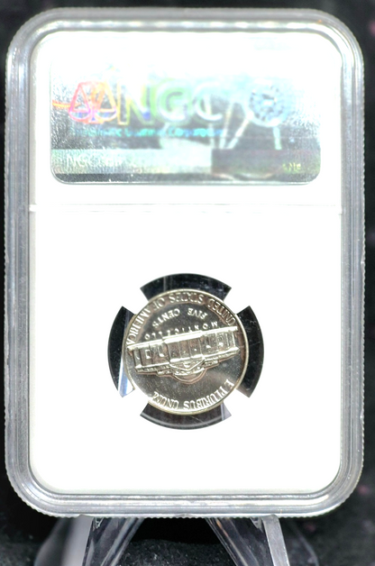 😲 1953 5c PF68 Proof Jefferson Nickel NGC PR68 Ridiculously Nice, Rotated Die