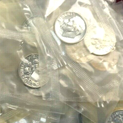 🔥 1962 Roosevelt PROOF Dime 90% SILVER Cello Wrapped 10c Coin From Proof Sets