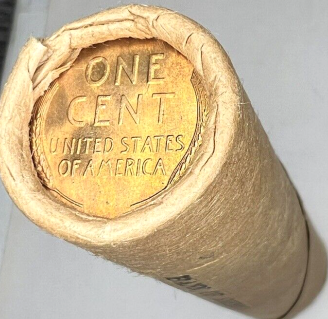 ✅ 1946 D Lincoln Wheat Cent GEM BU 1c BRILLIANT UNCIRCULATED From OBW Roll