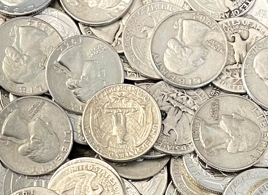 Washington Quarters 90% SILVER 🔥 1932-1964 P/D/S Mints Choose How Many You Want