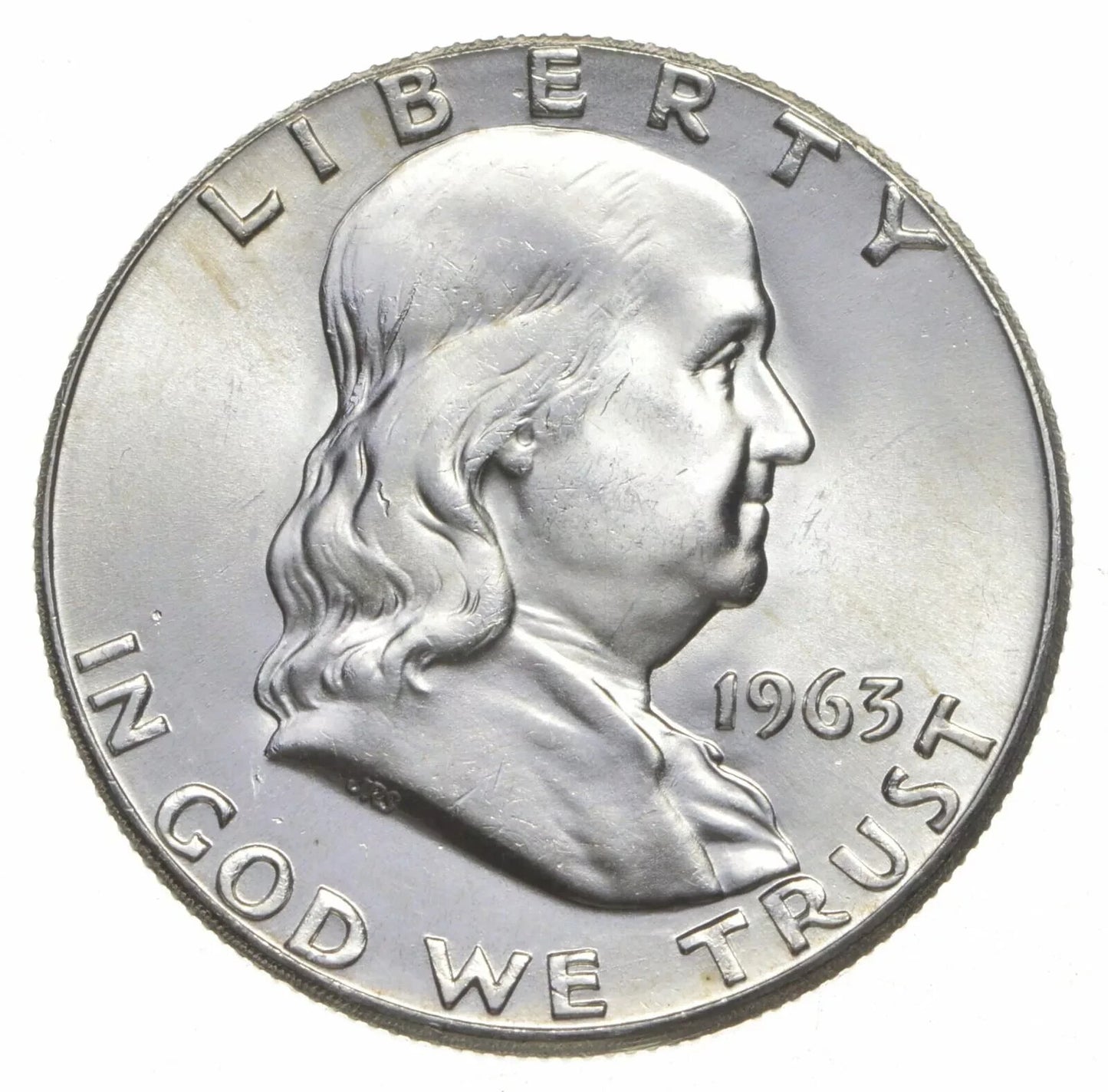 🔥  Choice Uncirculated 1963 P Franklin Half Dollar Gem BU From Original Roll