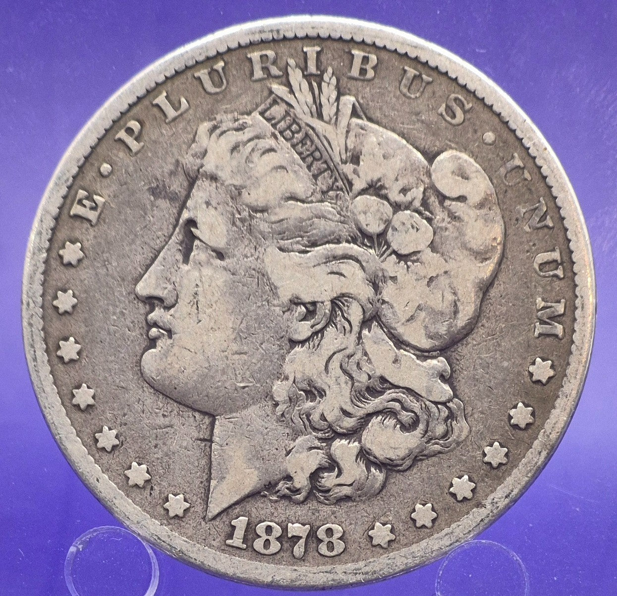 💥1878-CC Morgan Silver $1 Dollar KEY Date! Carson City $1 Full Liberty 1st Year