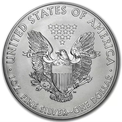 American Silver Eagle 1 oz .999 Fine Random Year Brilliant Uncirculated Coins 🔥