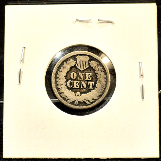 1864  Copper-Nickel 1C Indian Head Cent Choice Highly Collectable VG Condition