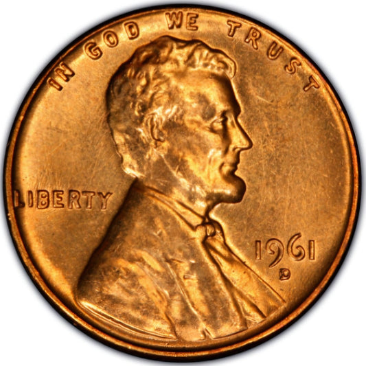 1961 Denver Memorial BU Brilliant Uncirculated 1C 🔥From OBW Bank Roll🔥