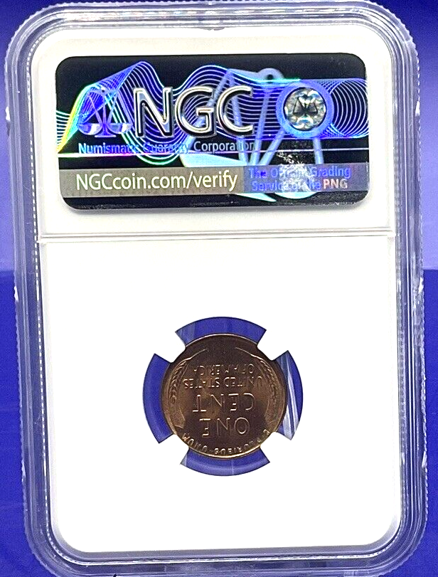 ⭐️ 1941 LINCOLN WHEAT CENT 1C NGC MS 66 RD 🔥 Fire Red Color UNCIRCULATED Coin