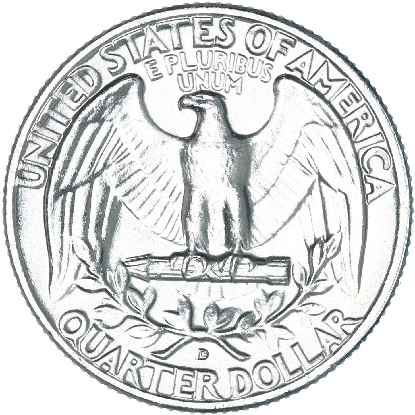 1964 P & D  Washington 90% SILVER Uncirculated 2 Quarter Set  BU Coins