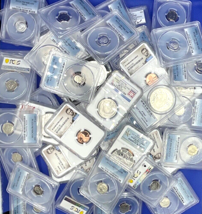 🎯 PCGS NGC GRADED & SLABBED UNCIRCULATED COINS  🇺🇸 USA MINTS  ✅ QTY BONUS 🏆