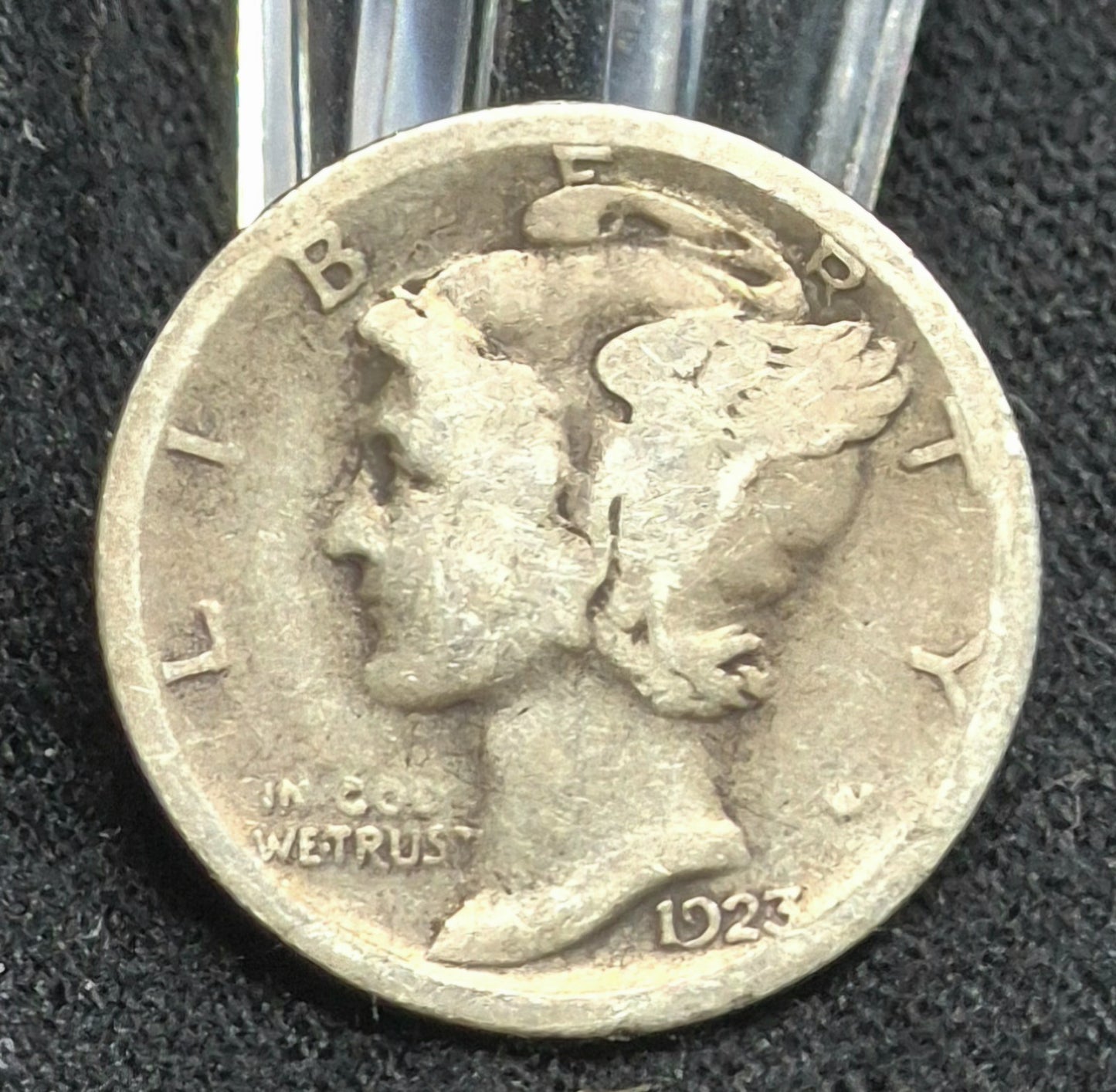 1923 S MERCURY DIME BETTER DATE🥈90% SILVER🥈  SELLING AS SHOWN 10C