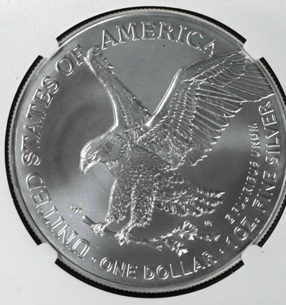 2025 American Silver Eagle $1 NGC MS70 OFFICIAL RED BOOK LABEL .999 Silver