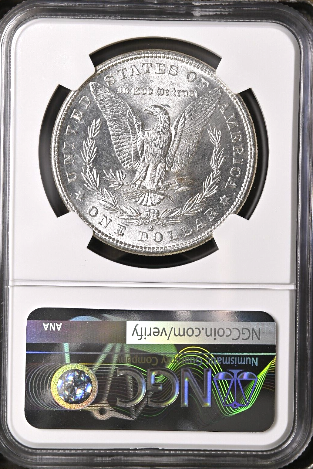 🔥 MS63 1881-S Morgan Silver NGC $1 Dollar Coin 90% MIRRORS Bright White Sharp💯