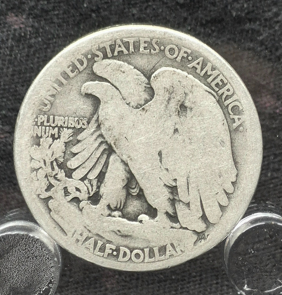 1916D Walking Liberty 90% Silver Half Dollar First Yr Obv Mint Mark Better Date