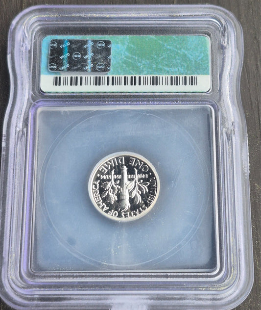 2000-S  Proof Roosevelt  Dime PR70 DCAM ICG Uncirculated 90% Silver Coin