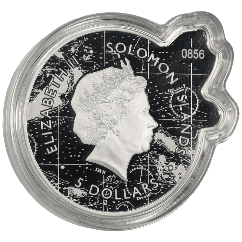 2 oz. 2022 Ocean Predators Killer Whale Orca 999.9 Fine Silver P.A.M.P. QEII $5