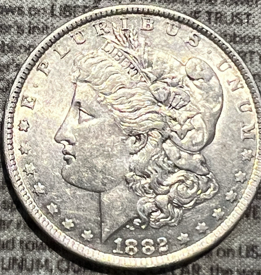 1882 O Morgan 90% Silver Dollar Shine and Details Galore 143 Year Old $1 Coin