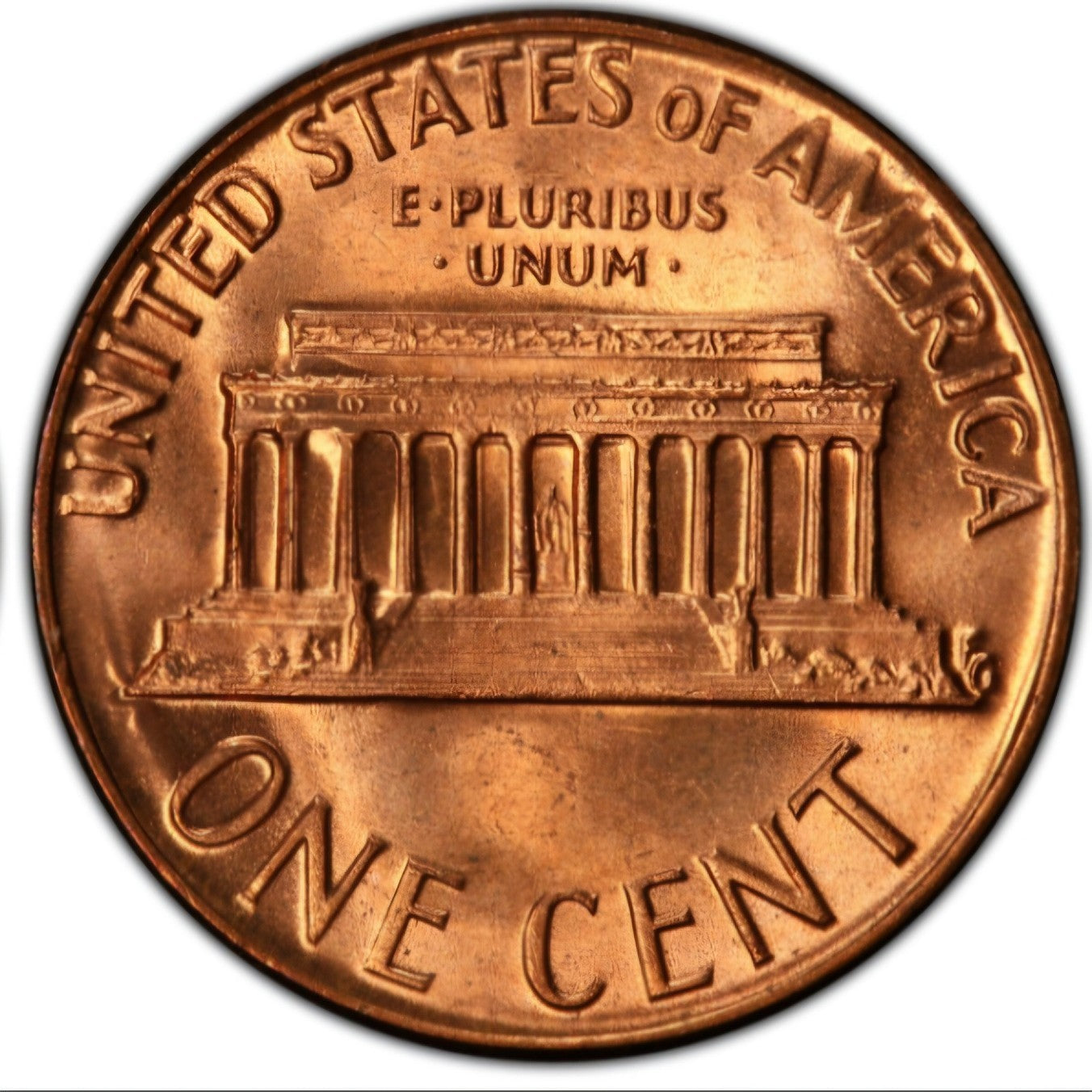 1973 D Lincoln Memorial BU Brilliant Uncirculated 1C From 🔥OBW Bank Roll🔥