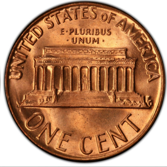 1973 D Lincoln Memorial BU Brilliant Uncirculated 1C From 🔥OBW Bank Roll🔥