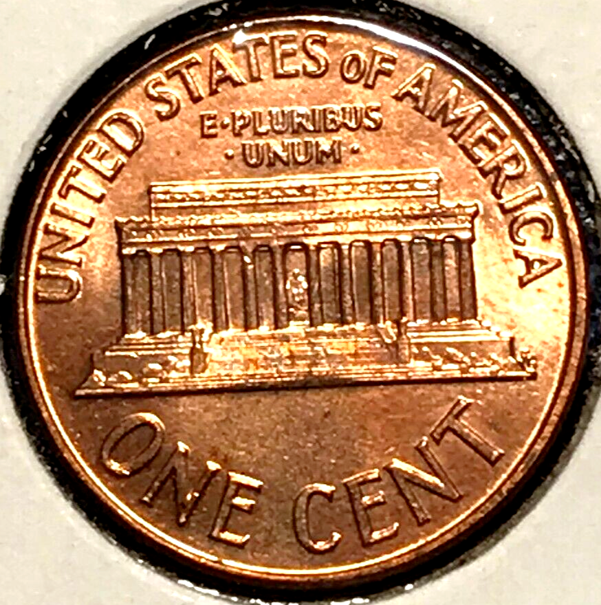 1960 D Large Date 1c Lincoln Memorial Cent BU Uncirculated Coin From Mint Roll