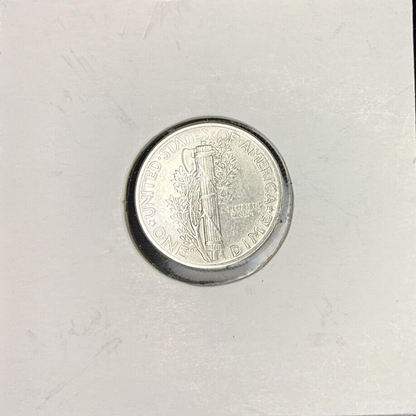 1943 (P) Mercury Dime 90% Silver CHOICE BU US Coin Sharp Strike Full Lines