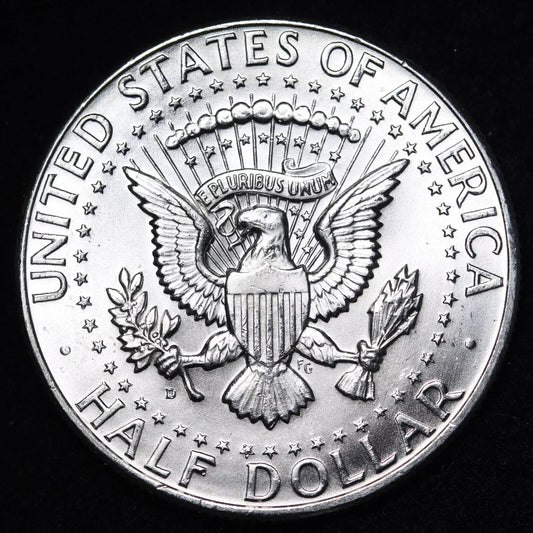 ⭐️ BU 1964-D Kennedy SILVER Half Dollar Denver Mint UNCIRCULATED 50c Coin UNC MS