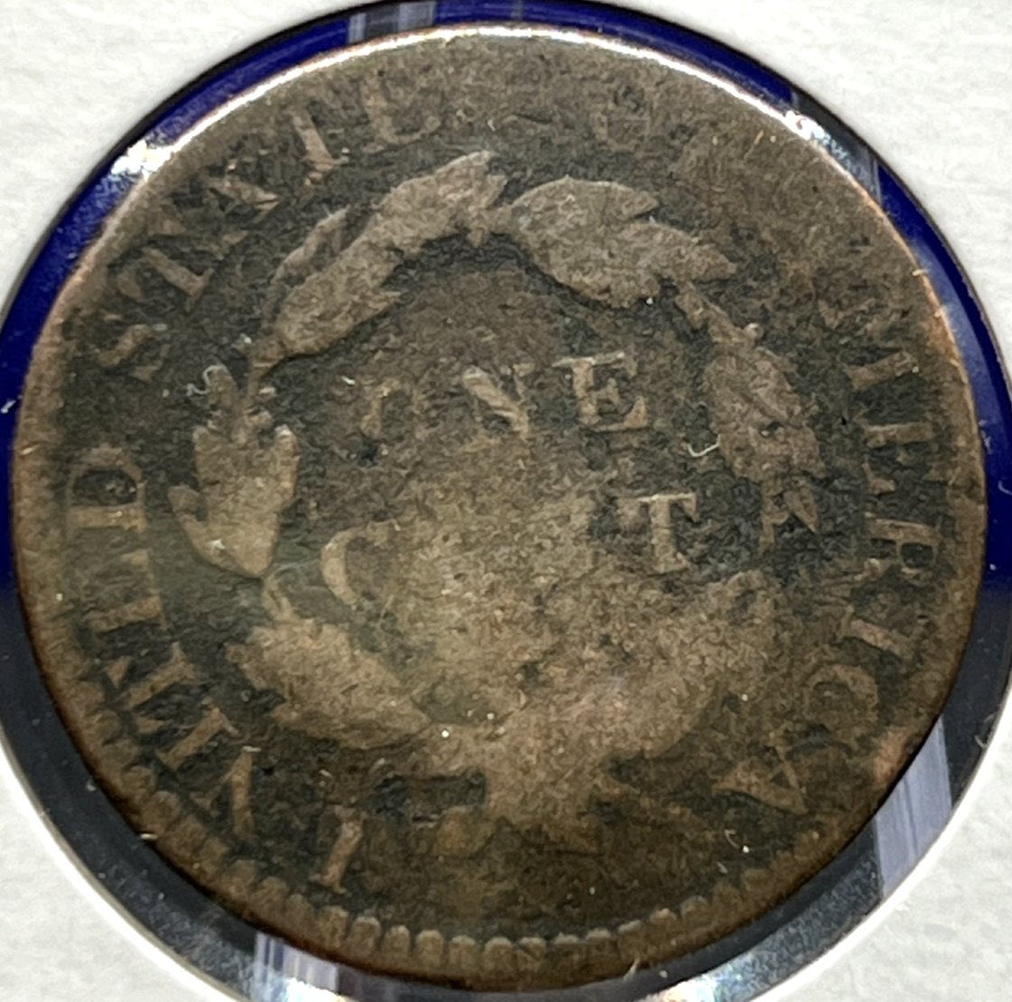 1825 Coronet Matron Head Large Cent Copper Penny ROTATED DIE 1c Collectible Coin