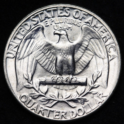 1959 P Washington 90% SILVER Quarter BU UNCIRCULATED Coin From OBW Bank Roll