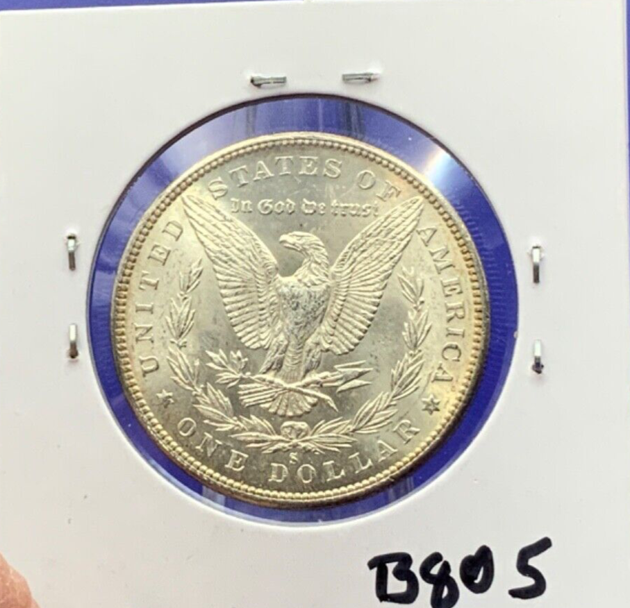 1880-S Morgan 90% Silver Dollar Gem Shiny, Bright, Well Struck PL Mirror Finish