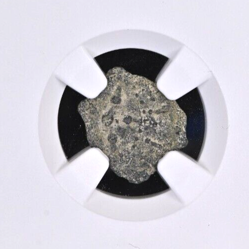 NGC JUDAEA HASMONEAN KINGS 135-37 BC AE Prutah Biblical Widow's Mite VG Coin