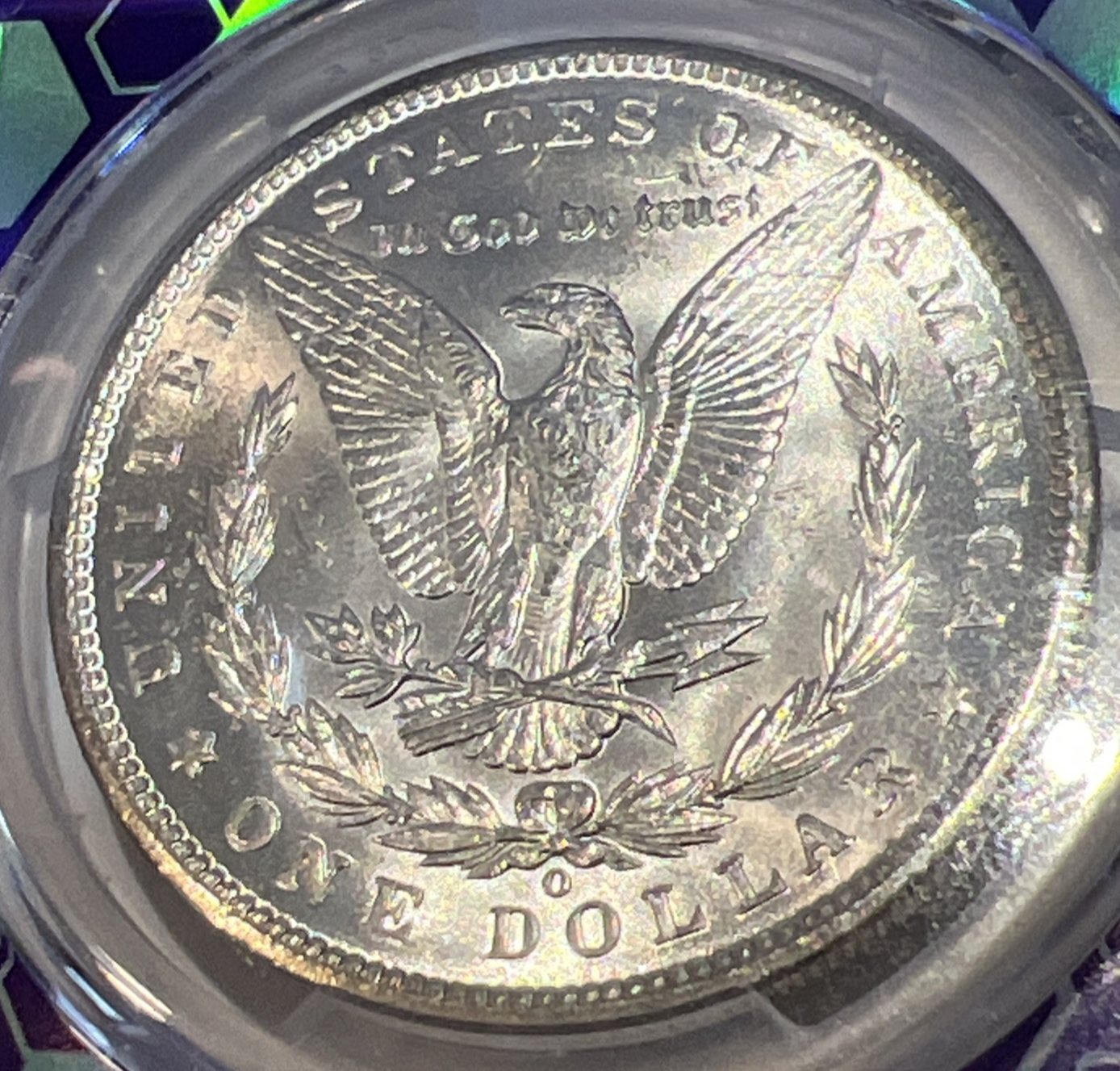 1899 O Morgan Silver Dollar MS63+ PCGS Uncirculated RARE Trader Bee BRIGHT SHINY