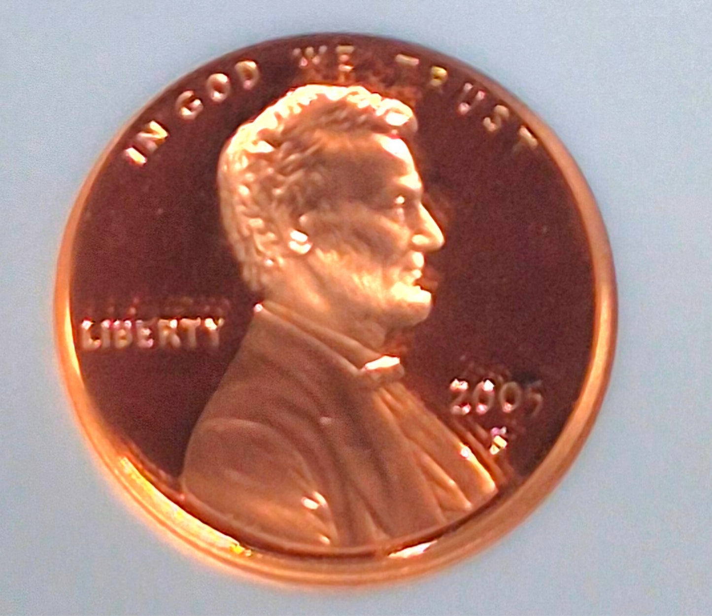 😲 (2) 2005 S Proof Lincoln Cents NGC Grade PF69 RD Red Ultra Cameo 🔥Sequential