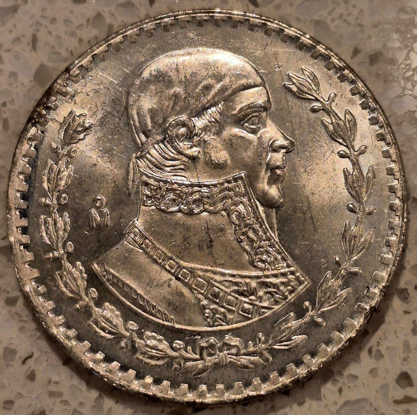 1967-MO Mexico 1 Peso VF Lettered Edge 🔥1.6 Grams SILVER🔥Exceptional Condition