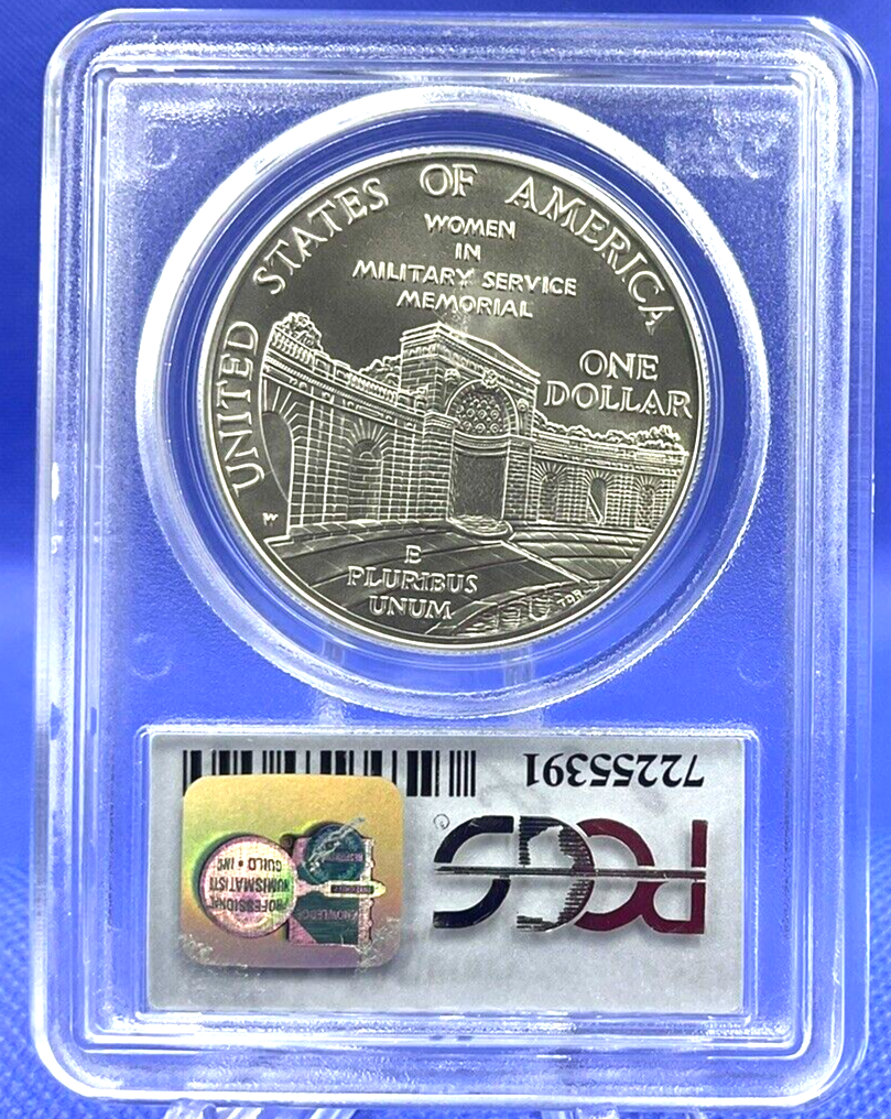 🏆1994-W WOMEN IN MILITARY Silver Dollar American Heros Lynch Sig ✅ PCGS MS69 🏆