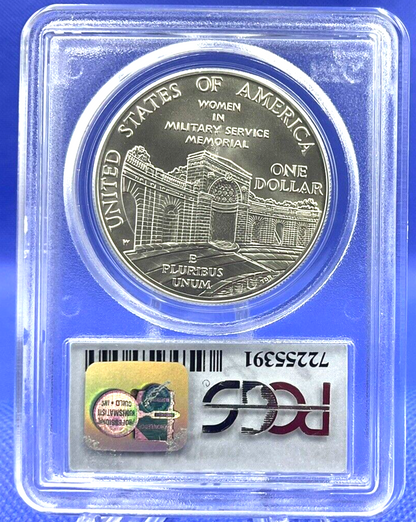 🏆1994-W WOMEN IN MILITARY Silver Dollar American Heros Lynch Sig ✅ PCGS MS69 🏆