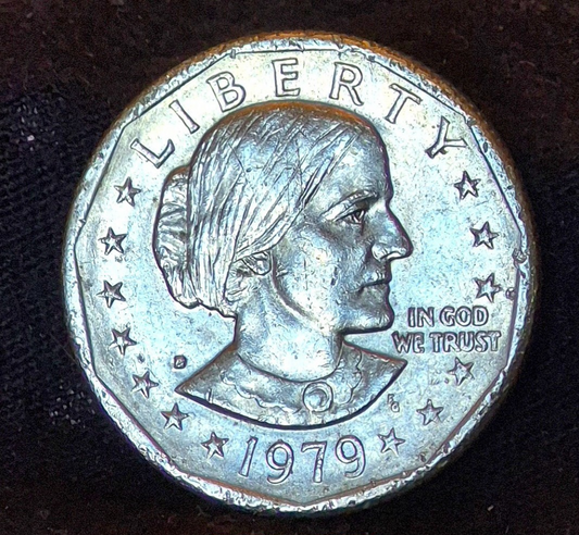 1979 D Susan B Anthony Dollar First Year Minted