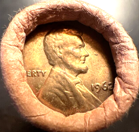 ✅ 1962-P BU UNC Lincoln Memorial BU UNCIRCULATED Coin From OBW Bank Roll