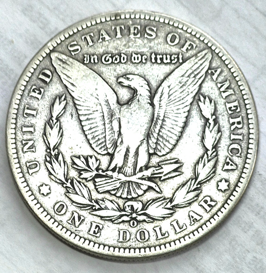 1888-O Morgan 90% Silver Dollar Strong VF Features